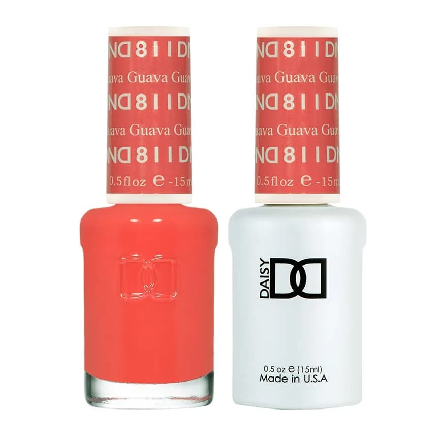 DAISY DND Gel Polish Set, Orange Collection | 3-Week Chip-Free, 15ml UV/LED & Air Dry Lacquer (0.5 Fl Oz) thumbnail 2