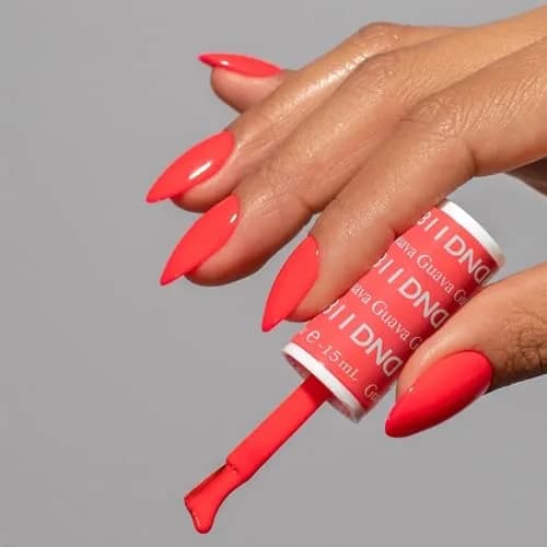DAISY DND Gel Polish Set, Orange Collection | 3-Week Chip-Free, 15ml UV/LED & Air Dry Lacquer (0.5 Fl Oz) thumbnail 3