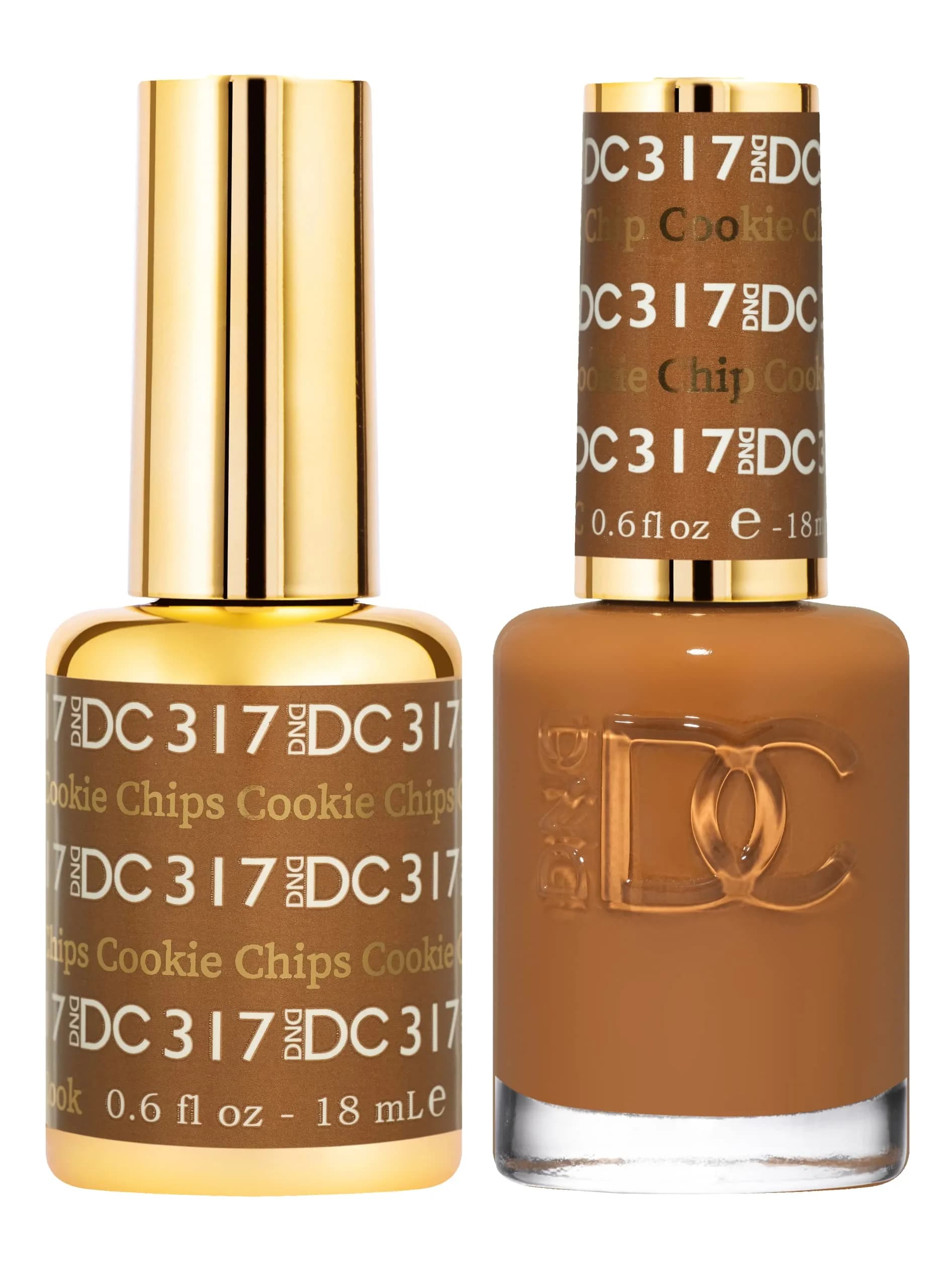 DAISY DND Gel Nail Polish Set, Cookie Chips Collection, 0.25 Fl Oz | Long-Lasting, No Chipping, Vegan & Cruelty-Free