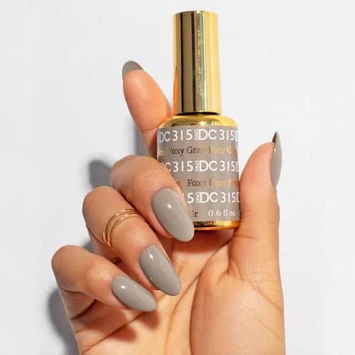 DAISY DND DC Gel Polish Set, Grey Collection, 0.5 Fl Oz | Chip-Free, Long-Lasting, Vegan & Cruelty-Free thumbnail 2