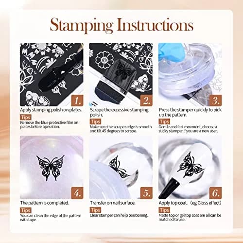 Born Pretty Stamping Nail Polish 12 Colors Fall Winter Set | 10ml (0.34 fl oz) Each thumbnail 8