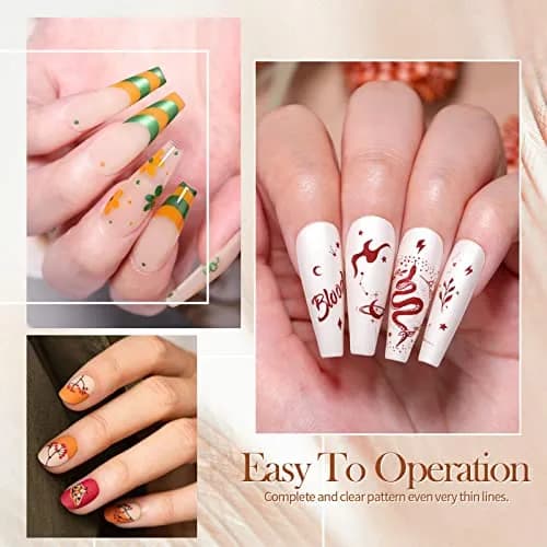 Born Pretty Stamping Nail Polish 12 Colors Fall Winter Set | 10ml (0.34 fl oz) Each thumbnail 2