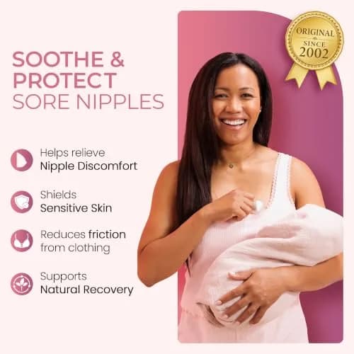 Silverette Silver Nursing Cups with O-Feel Silicone Rings | Handcrafted Sterling Silver for Soothing Relief thumbnail 3