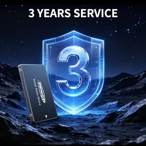 Fikwot FS810 128GB SSD | Internal SATA III Solid State Drive, Up to 560MB/s, 3D NAND TLC, 2.5" for Desktops & Laptops (Black) thumbnail 6