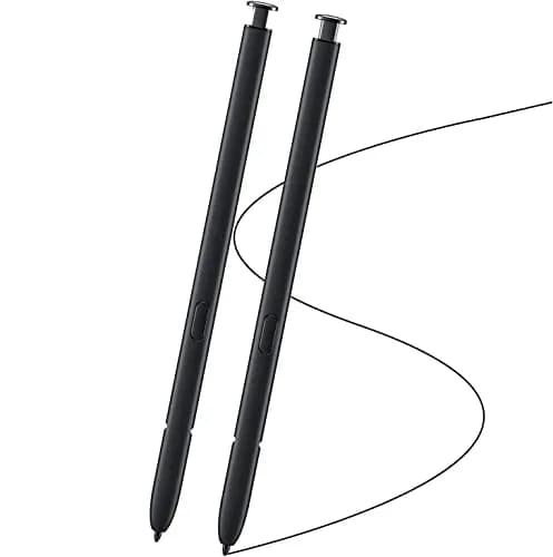 PCTC 2 Pack S Pen Replacement for Samsung Galaxy S22 Ultra 5G 6.8" Stylus Pen (Phantom Black) | Without Bluetooth thumbnail 1