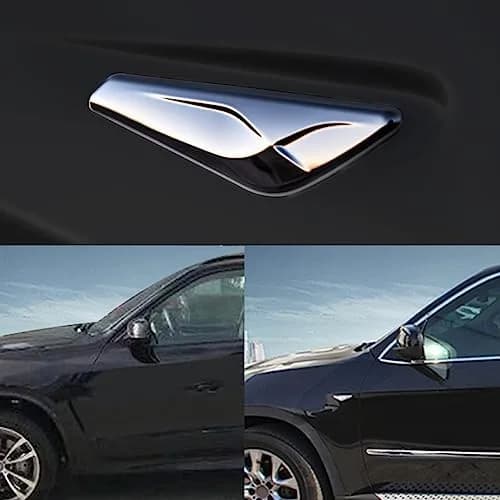 JDMON Front Fender Chrome Finisher for BMW X3 F25 & X4 F26 2013-2017 | Direct Fit Replacement thumbnail 5