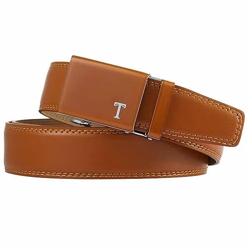 Tonywell Belt Mens Leather Ratchet Belt with Automatic 40mm Buckle | Adjustable & Durable thumbnail 2