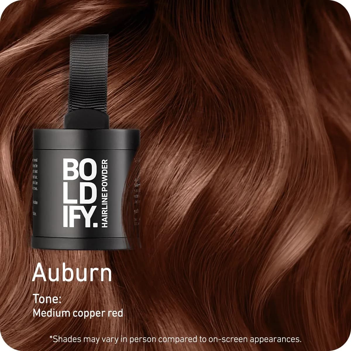 Boldify Hairline Powder Root Touch Up for Gray Coverage, 10g | Water-Resistant Hair Color Stick - view 2