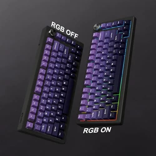 dagaladoo Double Shot PBT keycaps Purple, Cherry Profile Keyboard Keycaps | Gradient Purple, 132 Keys thumbnail 8