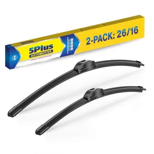 5 PLUS Custom-Fit Wipers for Toyota Corolla 2009-2018 | Quiet, Durable, Easy Install thumbnail 1