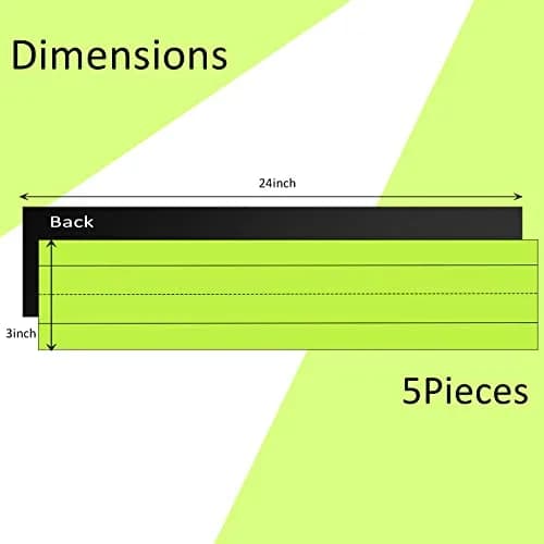 Chinco Magnetic Sentence Strips 24 x 3 Inch | Reusable Classroom Learning Tool for Teachers & Students thumbnail 5