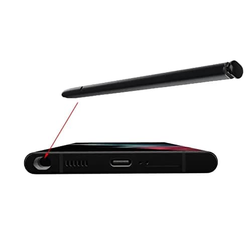 PCTC Black 2 Pack S Pen Replacement for Samsung Galaxy S22 Ultra Stylus Pen | 4096 Pressure Levels thumbnail 3