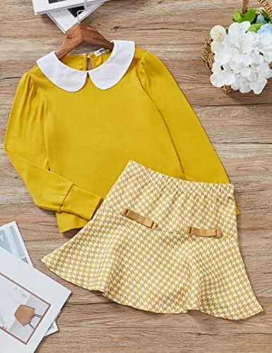 LIONJIE Toddler Girl Outfits Fall Winter Clothes Set | Festive Holiday Style (70-120 chars) thumbnail 6