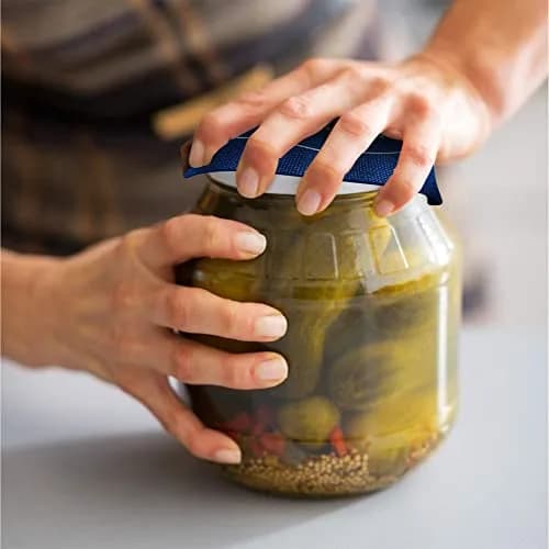 JAR HEADS Rubber Jar Opener Gripper Pad 5 Pack | Thick 5 Inch Grippers for Opening Jars Made in the USA thumbnail 6