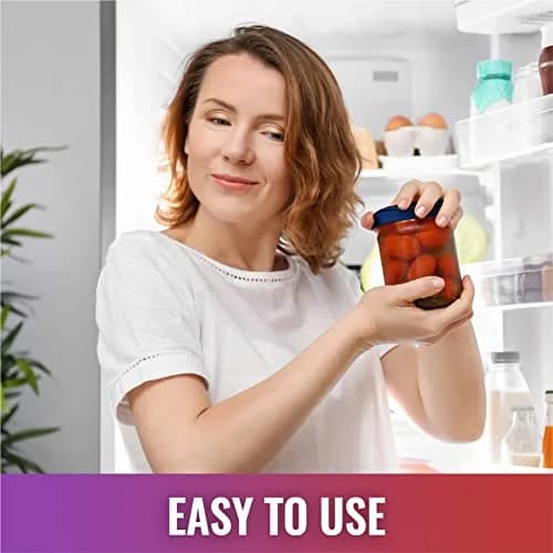 JAR HEADS Rubber Jar Opener Gripper Pad 5 Pack | Thick 5 Inch Grippers for Opening Jars Made in the USA thumbnail 2