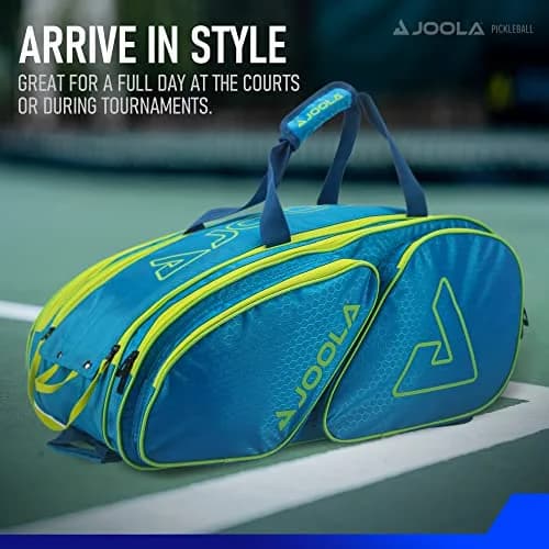 JOOLA Tour Elite Pickleball Bag – Backpack & Duffle Bag for Paddles & Accessories – Thermal Insulated Pockets Hold 4+ Paddles thumbnail 4