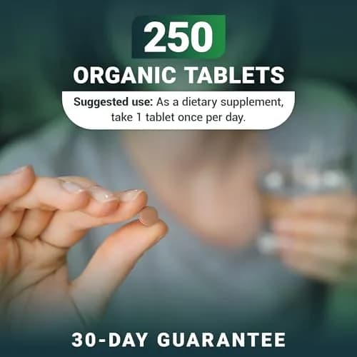 Dr. Berg's Greens Superfood Cruciferous Vegetable Tablets - 250 Veggie Capsules for Energy & Immunity thumbnail 8