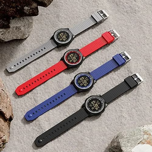 GOLDEN HOUR Ultra-Thin Minimalist Sports Digital Watch Red | 43mm Case, 50M Water Resistant thumbnail 6
