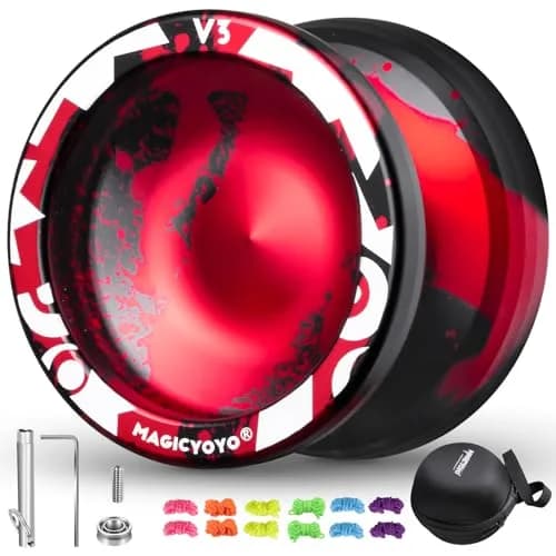 MAGICYOYO Professional Responsive Yoyo V3 Metal Yo yo for Kids Beginners | Dual Function Aluminum Alloy 6061 thumbnail 1