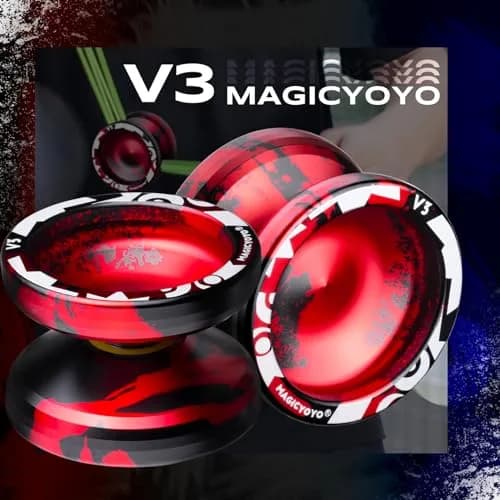 MAGICYOYO Professional Responsive Yoyo V3 Metal Yo yo for Kids Beginners | Dual Function Aluminum Alloy 6061 thumbnail 2