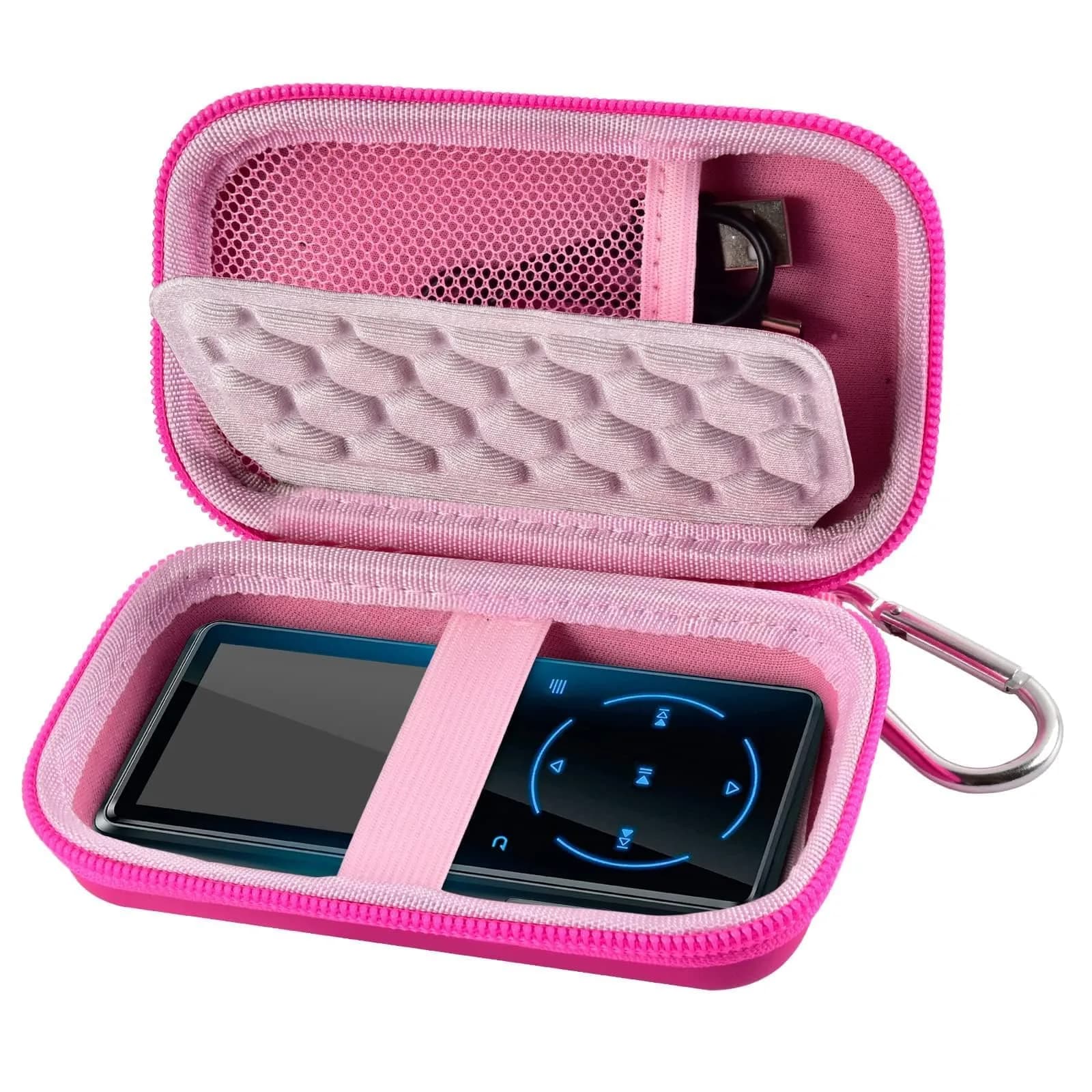 Comecase Hard MP3 MP4 Player Case for Luoran/for Innioasis/for TIMMKOO | Compact, Durable, Organized — Red