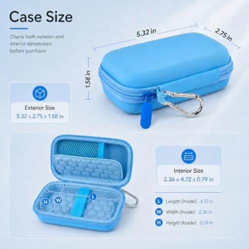 Comecase Hard MP3 MP4 Player Case for Luoran/innioasis/TIMMKOO | Compact, Protective, Organizes Small Music Devices thumbnail 3