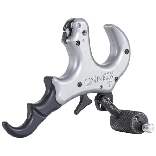 Stan OnneX Thumb Archery Release – Modular Trigger with Zero Travel, Adjustable Tension, 3 & 4 Finger Options, Echo Grey, M thumbnail 2