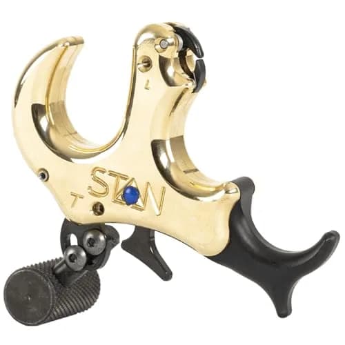 Stan OnneX Thumb Archery Release – Modular Trigger with Zero Travel, Adjustable Tension, 3 & 4 Finger Options, Heavy Metal, XL thumbnail 7