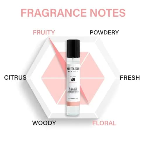 W.Dressroom No.49 Peach Blossom & Living Clear Perfume 70ml | Fresh Scent for Clothes & Rooms thumbnail 3