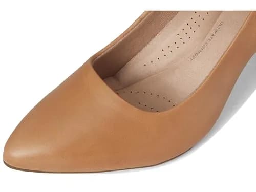 Clarks Women's Kataleyna Gem Pump 6.5 Wide | Elegant Leather Pump for Women thumbnail 7