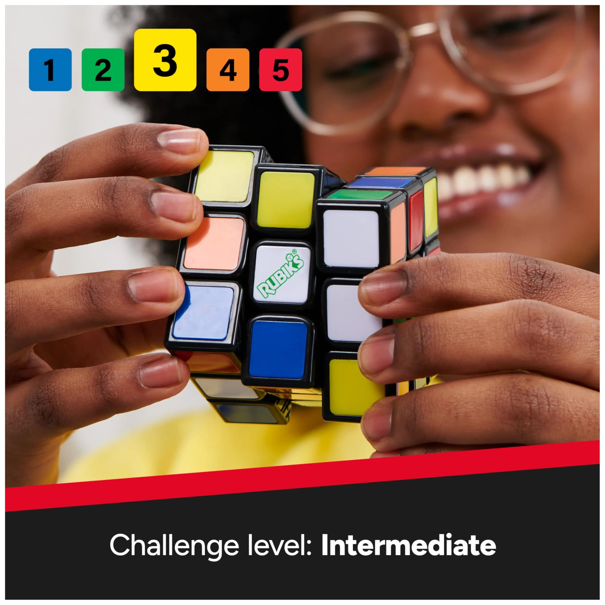 Rubik's Re-Cube 3x3 Eco-Friendly Puzzle Cube | Classic Brain Teaser for Kids & Adults - view 6