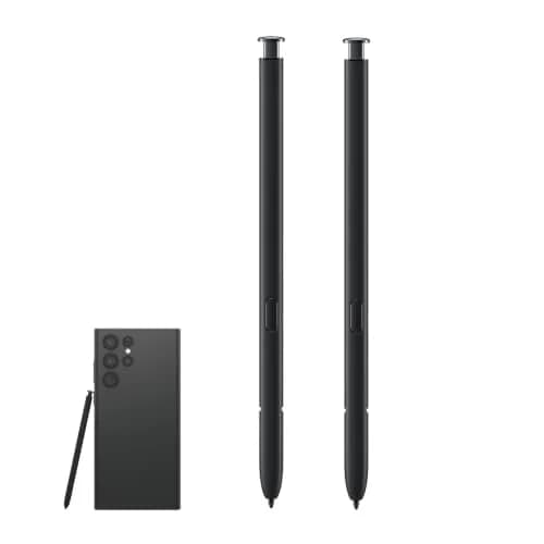 CaoXiong S22 Ultra S Pen Replacement for Samsung S22 Ultra Stylus (2-Pack, Black) | 4096 Pressure Levels thumbnail 1