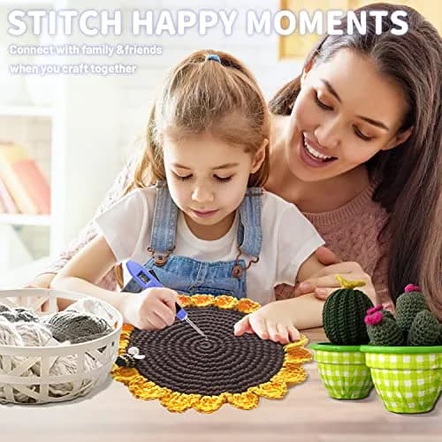 Zcvtbye Light Up Crochet Hooks Set, 12 Sizes with Digital Counters, Ergonomic, Rechargeable | Perfect for Dark Yarn Projects thumbnail 7