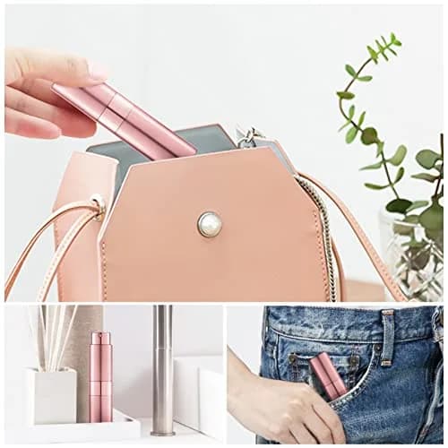 LISAPACK 8ml (0.27 Fl Oz) Refillable Perfume Travel Bottle | Twist-Up Atomizer Sprayer thumbnail 4