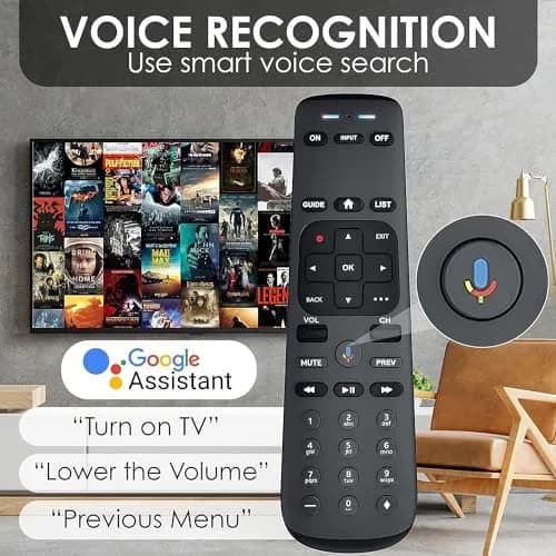 BUCK TAPE AS TOUGH AS A BUCK RC82V Universal Voice Remote Control | IR/RF, Bluetooth, Voice thumbnail 3