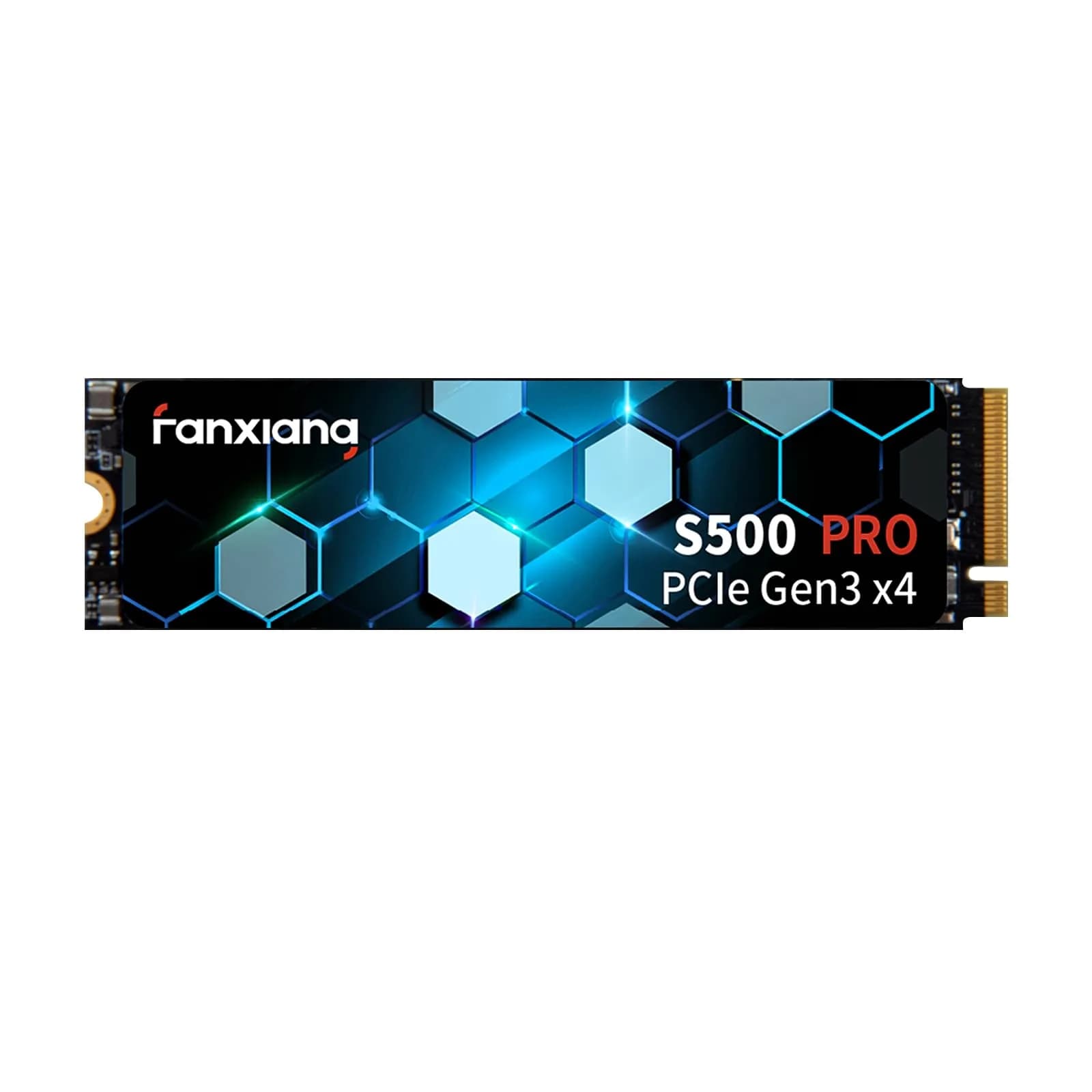 fanxiang S500 Pro 1TB NVMe SSD M.2 PCIe Gen3x4 2280 Internal Solid State Drive, SLC Cache 3D NAND TLC, Up to 3200MB/s, Compatible with Laptop and PC Desktops (Black) | High-Speed Data Storage