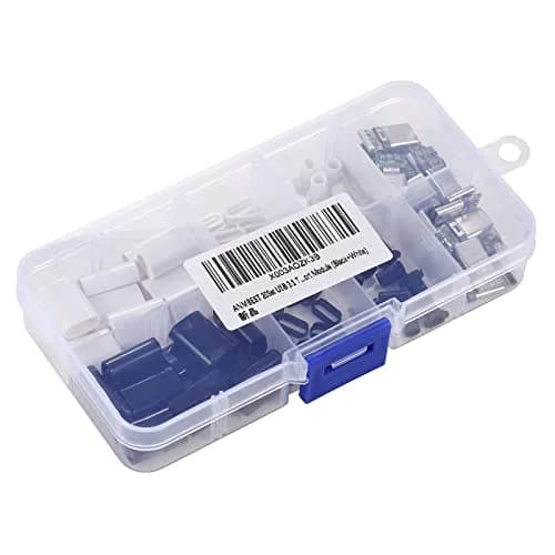 ANMBEST USB 3.1 Type C Connector 24 Pins Male Female Plug Socket with PCB Board, 8.4mm x 2.6mm | 5Gbps Data Transfer & 3A Charging thumbnail 7