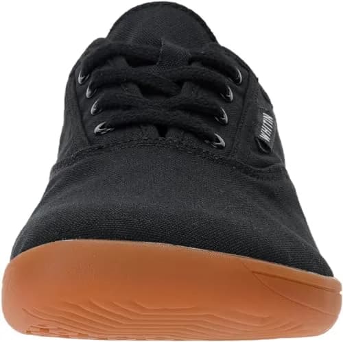 WHITIN Men's Wide Toe Box Zero Drop Sneakers 8.5 | Minimalist Canvas Casual Shoes thumbnail 5