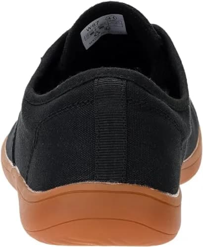 WHITIN Men's Wide Toe Box Zero Drop Sneakers 8.5 | Minimalist Canvas Casual Shoes thumbnail 2