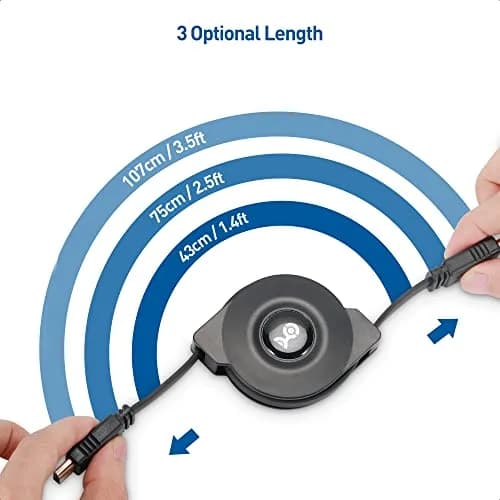 Cable Matters Retractable 8K HDMI Cable, 3.3ft | Supports 8K@60Hz & 4K@240Hz HDR thumbnail 3