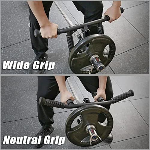 SELEWARE T Bar Row Attachment for 2" Bars | Multi Grip Landmine Handle for Strength Training thumbnail 2