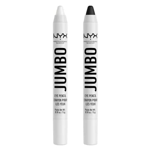 NYX PROFESSIONAL MAKEUP Jumbo Eye Pencil - Milk & Black Bean 2-Pack - main product image