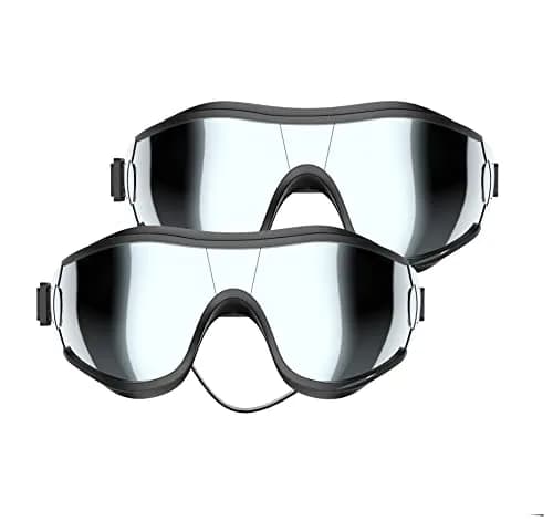 NVTED Dog Sunglasses Dog Goggles Pack of 2 | UV Protection Wind Dust Fog Protection Pet Glasses Eye Wear thumbnail 1