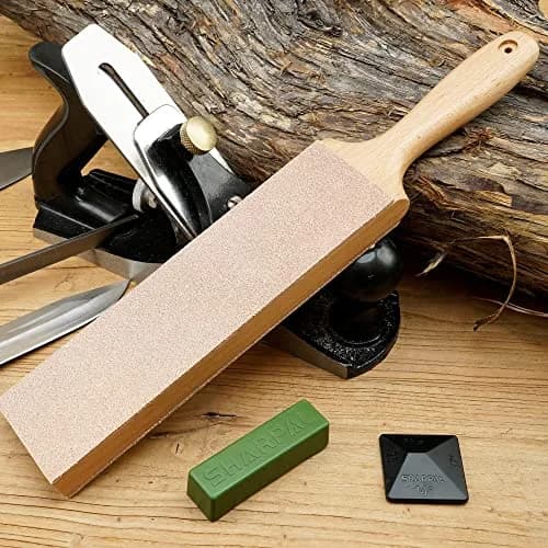 SHARPAL 205H Double-Sided Leather Strop Kit 33.5cm (13.2") | Genuine Cowhide for Razor-Sharp Edges thumbnail 6