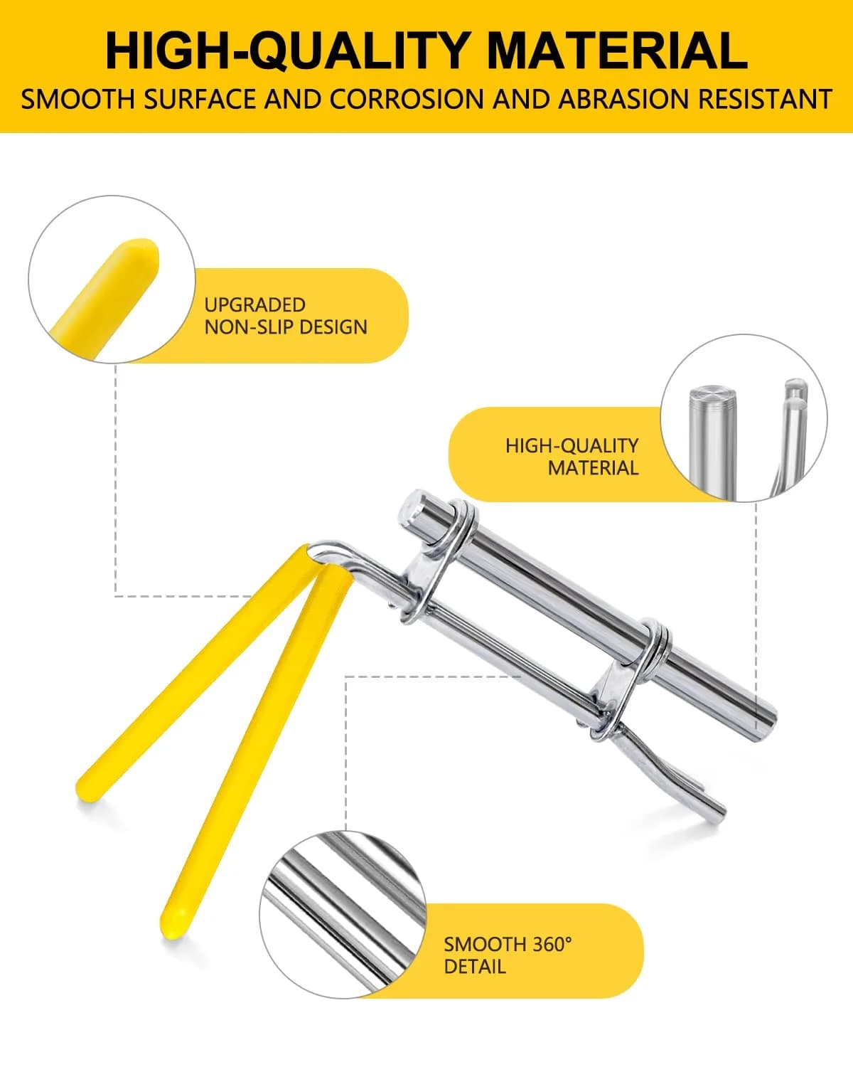 VEHIFOMO Hydraulic Seal Installation Tools Set (3 PCS) | For Rod Seals & U-Cups - view 2