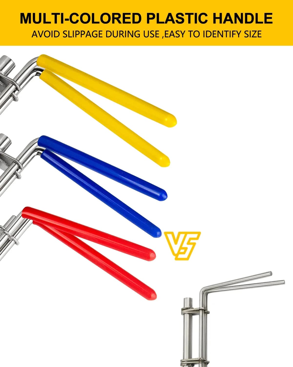 VEHIFOMO Hydraulic Seal Installation Tools Set (3 PCS) | For Rod Seals & U-Cups - view 3