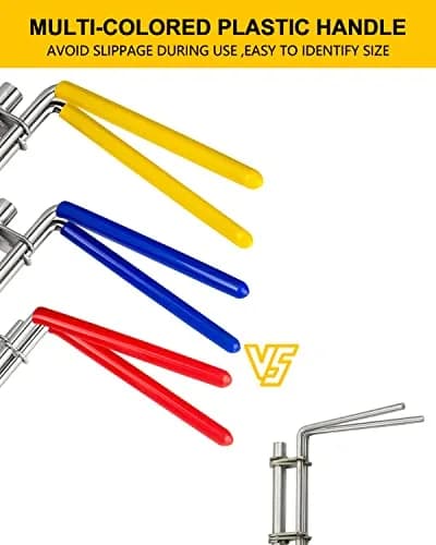 VEHIFOMO Hydraulic Seal Installation Tools Set (3 PCS) | For Rod Seals & U-Cups thumbnail 3