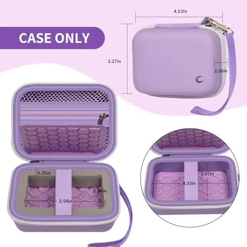 Comecase Purple Digital Camera Case for Kodak PIXPRO FZ45 FZ55 | Fits Cameras up to 11.5cm x 7.8cm x 5.8cm thumbnail 5
