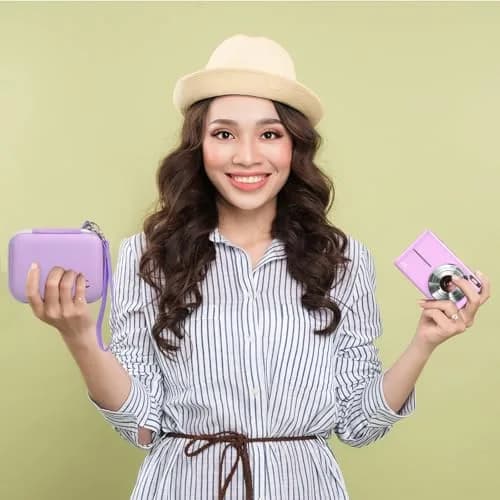 Comecase Purple Digital Camera Case for Kodak PIXPRO FZ45 FZ55 | Fits Cameras up to 11.5cm x 7.8cm x 5.8cm thumbnail 6