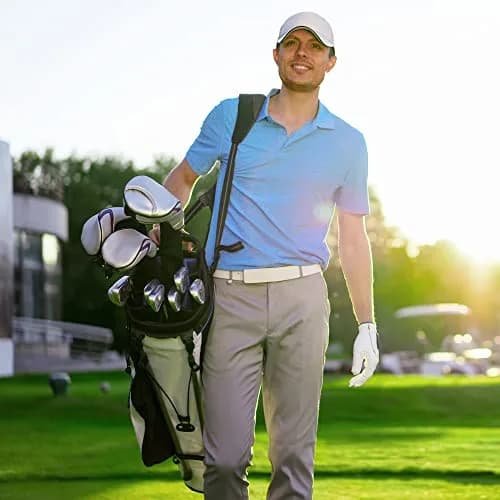 MLYENX Men's Polo Shirts Short Sleeve Quick Dry Moisture Wicking Casual Golf T Shirts thumbnail 2